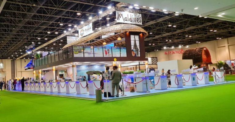 عرض جزر المالديف في سوق السفر العربي
