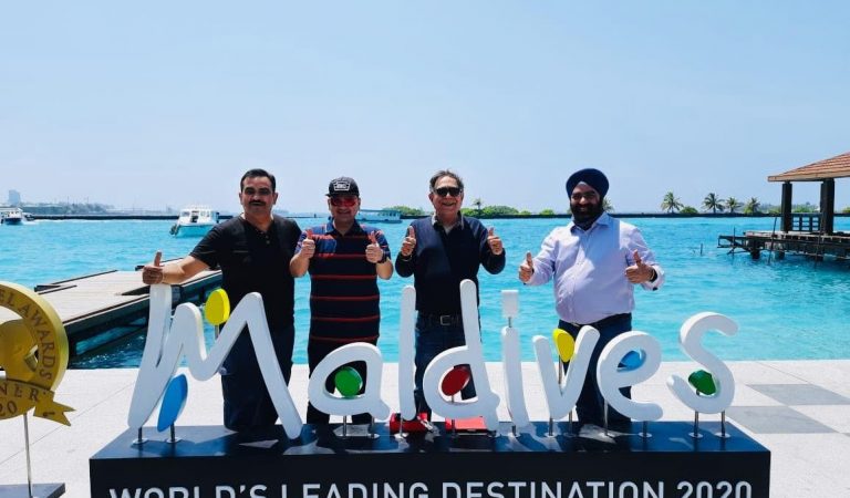 ަشركة عليك بزيارة المالديف تستضيف كبار وكلاء السفر من الهند